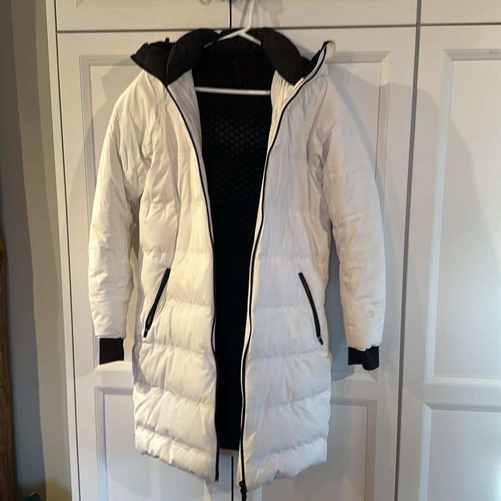 lululemon athletica White and Black Ski Jacket